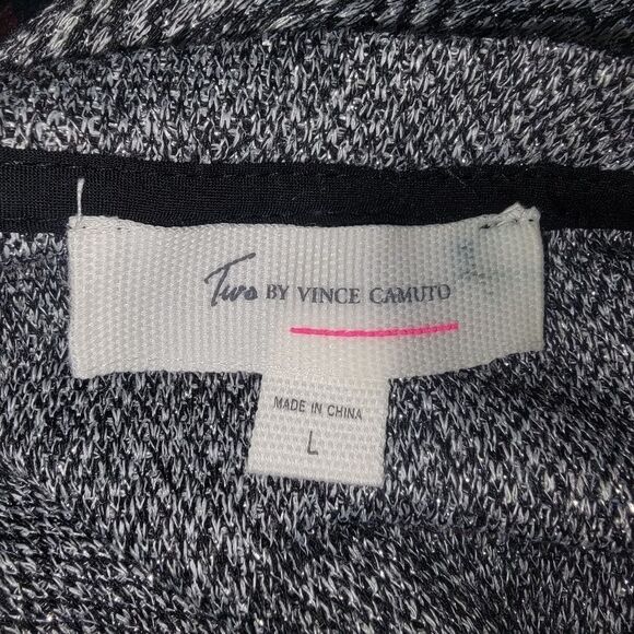 Two by Vince Camuto chiffon hem layered look top Large - Picture 6 of 7